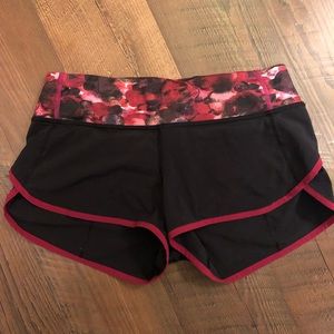 Lululemon run speed short size 4